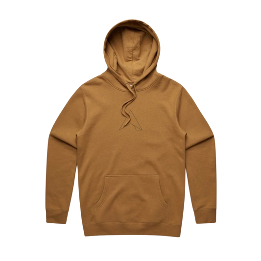 Travel Hoodie — Camel